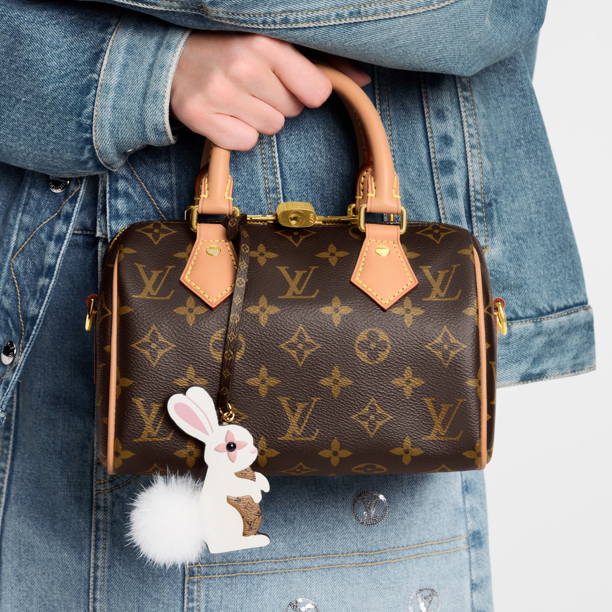 Rabbit LV Furry Friend Bag Charm S00 - Accessories M03217 | LOUIS